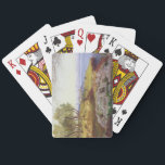 Corfu from Ascension, c.1856-64 (oil on canvas) Playing Cards<br><div class="desc">Image:136578  Corfu from Ascension,  c.1856-64 (oil on canvas). Lear,  Edward (1812-88). Yale Centre for British Art,  New Haven,  USA,  Gift of Mr and Mrs Michael Coe.  Art,  Fine Art.</div>