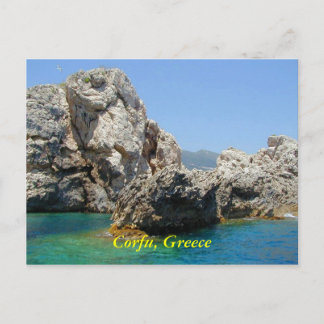 Corfu, Greece Postcard