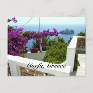 Corfu, Greece Postcard