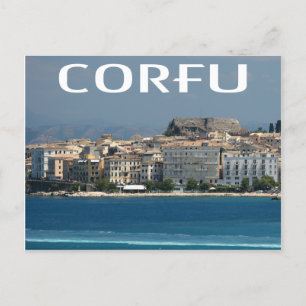 Corfu, Greek Islands Postcard