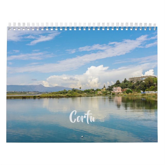Corfu - views of the island  calendar (Cover)