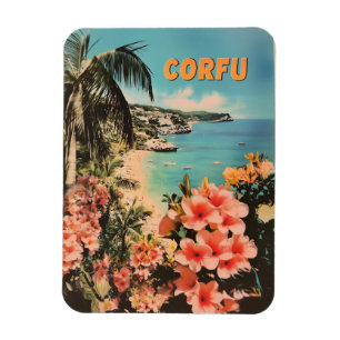 Corfu vintage magnet