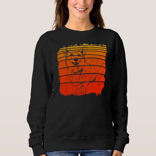 Corgi  2 sweatshirt (Front)