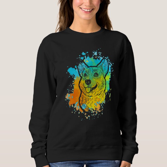 Corgi  4 sweatshirt (Front)