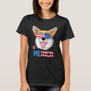 Corgi 4th Of July T Merica Men Women Usa American T-Shirt