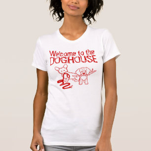 Corgi and Beagle Doghouse T-Shirt