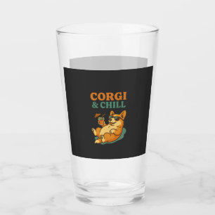 Corgi and Chill Glass