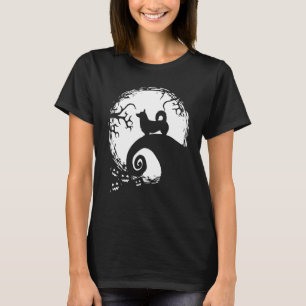 Corgi And Moon Halloween Classic Halloween Monster T-Shirt