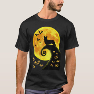 Corgi And Moon Halloween Costume Corgi & Owner T-Shirt