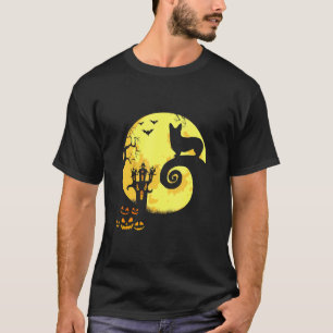 Corgi And Moon Halloween Costume T-Shirt