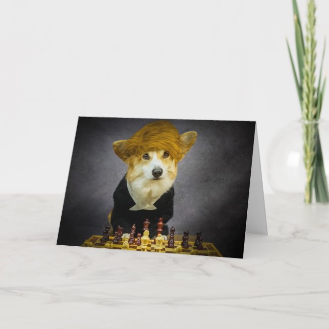 Corgi Anniversary Card (Front)