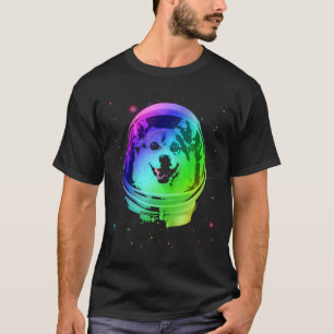 Corgi Astronaut In Outer Space T-Shirt