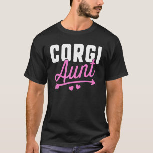 Corgi Aun Women Puppy Mum Love Dog Mama T-Shirt