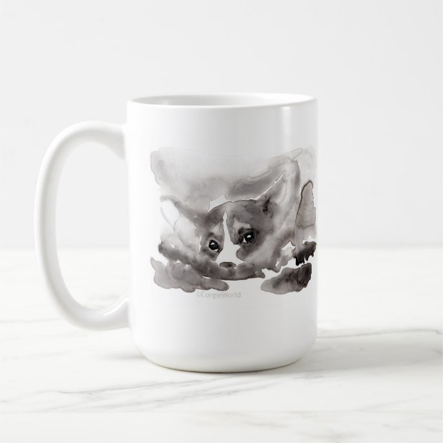 Corgi Beatitudes #1 Mug (Left)