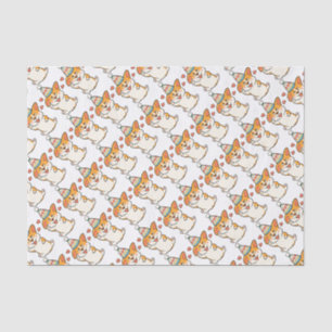 Corgi Birthday Party Tissue Paper