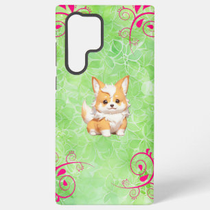 Corgi Botanical Garden Phone Case