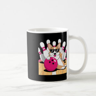 Corgi Bowler Bowling Tenpin Coffee Mug