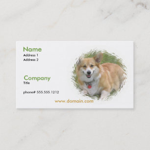 Corgi Business Card
