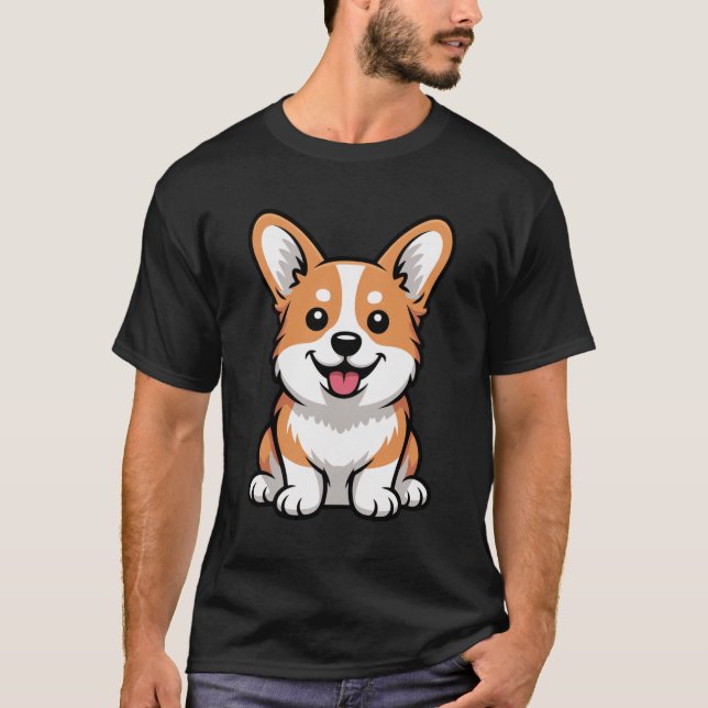 Corgi Butt Appreciation Club Shirt – Cute Dog Love (Front)
