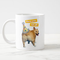 Corgi Butt Birthday Hat
