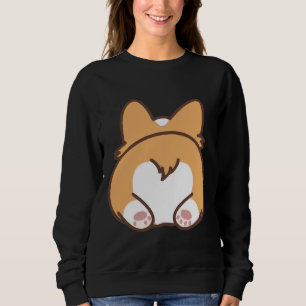 Corgi Butt Dog Fans Corgi Long Sweatshirt