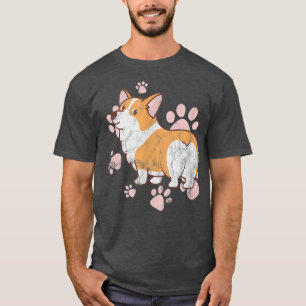 Corgi Butt Dog Paw Kawaii Corgi Lover Corgi Owner T-Shirt