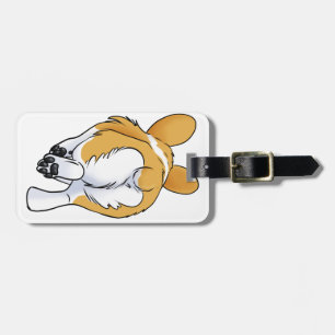 Corgi Butt Luggage Tag