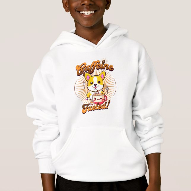 CORGI CAFFEINE FUELED! (Front)