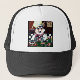 Corgi Chef Trucker Hat