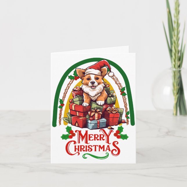 Corgi Christmas Card (Front)