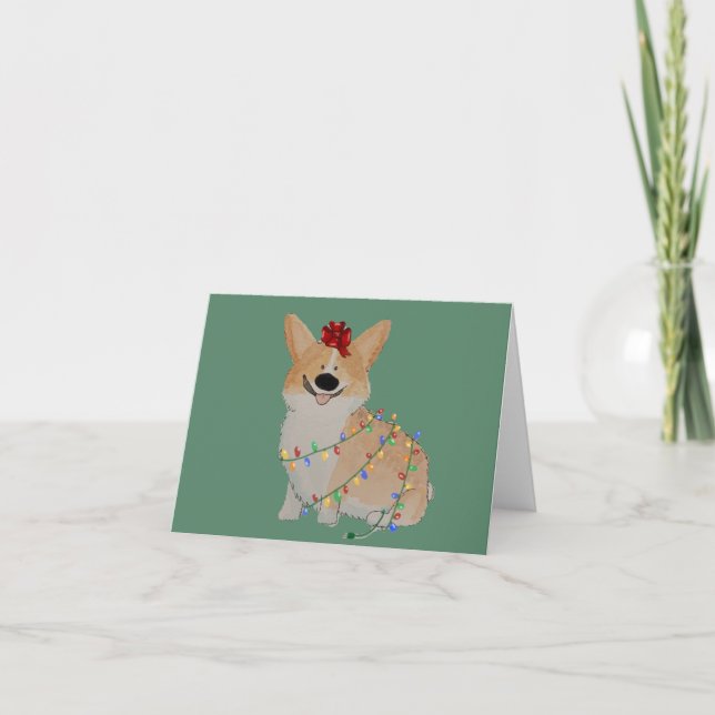 Corgi Christmas Card (Front)
