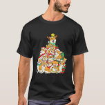 Corgi Christmas Dog Tree Dog Santa Xmas T-Shirt<br><div class="desc">Corgi Christmas Dog Tree Dog Santa Xmas</div>