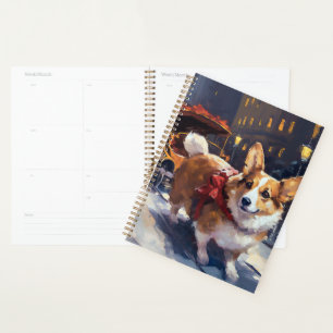 Corgi Christmas Festive Season Planner