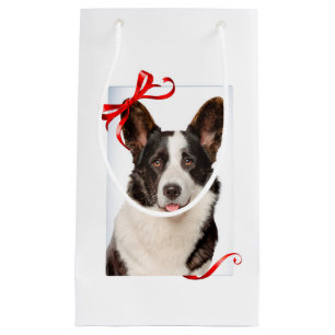 Corgi Christmas Gift Bag