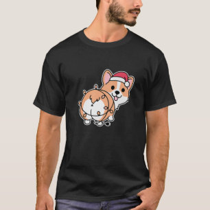 Corgi Christmas Lights Pajama Cute Dog Puppy Lover T-Shirt