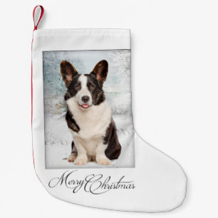 Corgi Christmas Small Christmas Stocking