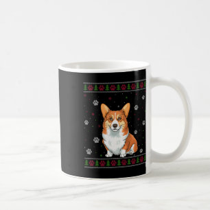 Corgi Christmas Sweater Xmas Pet Animal Dog Lover  Coffee Mug