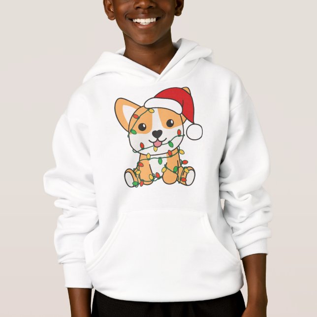 Corgi Christmas Winter Animals Dog (Front)