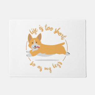 Corgi classic doormat