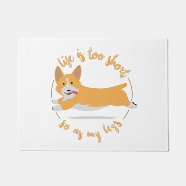 Corgi classic doormat (Front)