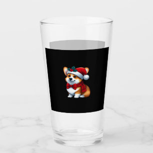 Corgi Claus A Pawsitively Merry Christmas Classic  Glass
