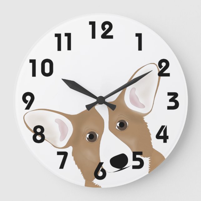 Corgi Clock (Front)