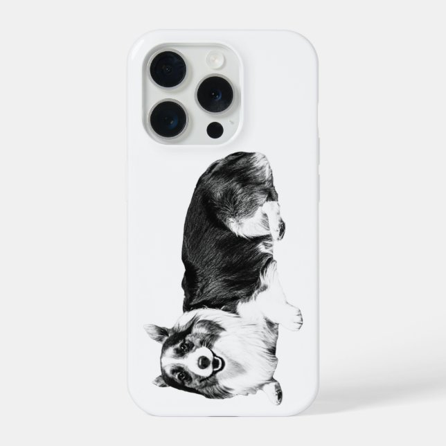 Corgi Close Comfort iPhone Case (Back)