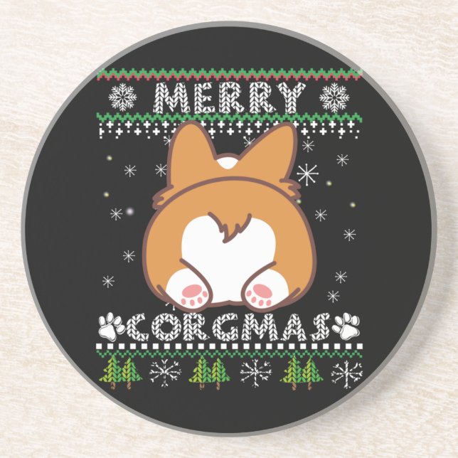 Corgi Coaster (Front)