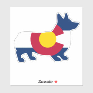 Corgi Colorado Flag