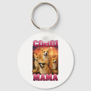 Corgi Copy Copy Key Ring