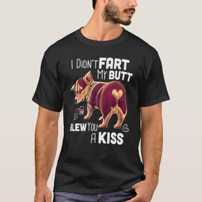 Corgi Corgi Corgi Butt T-Shirt (Front)
