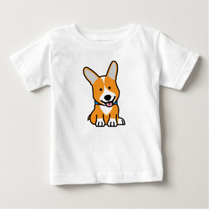 Corgi Corgis dog puppy doggy happy Pembroke Welsh Baby T-Shirt