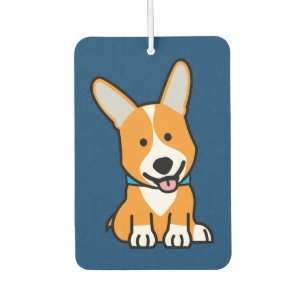 Corgi Corgis dog puppy doggy happy Pembroke Welsh Car Air Freshener