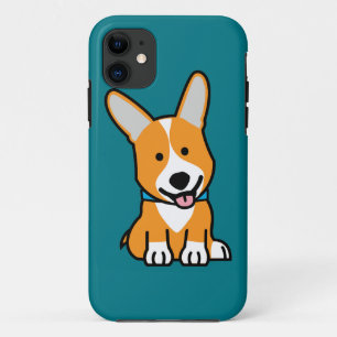 Corgi Corgis dog puppy doggy happy Pembroke Welsh iPhone 11 Case